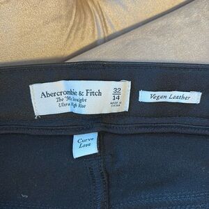 Abercrombie Vegan Leather Pants